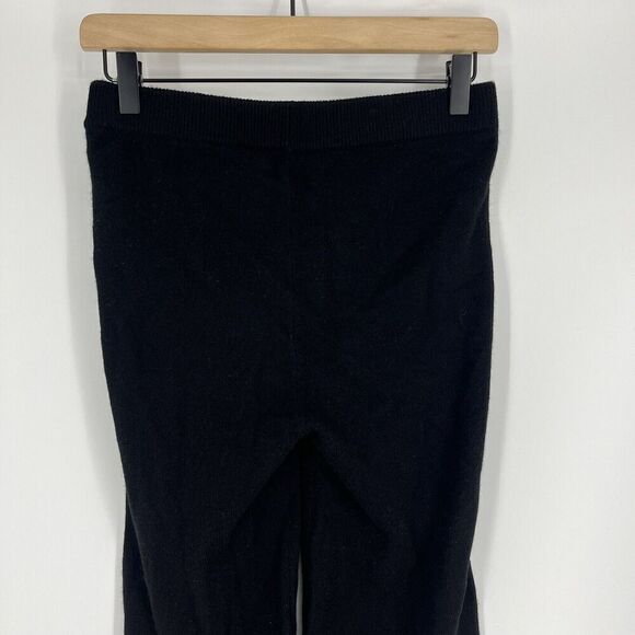 Amicale Pants Size XS Women Black Joggers Cashmere High Rise Tapered Leg Pull On - Picture 7 of 7
